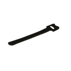 Image of Velcro cable ties 10St. / Pack Black, length 160mm, width 12mm - Quali