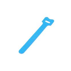 Image of Velcro cable ties 10St. / Pack Aqua, length 130mm, width 12mm - Qualit