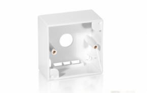Image of Equip 761302 Back Box for Face Plate 761301 pure white - Equip
