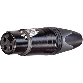 Image of Neutrik NC5FXX-B Female XLR kabeldeel 5p zwart