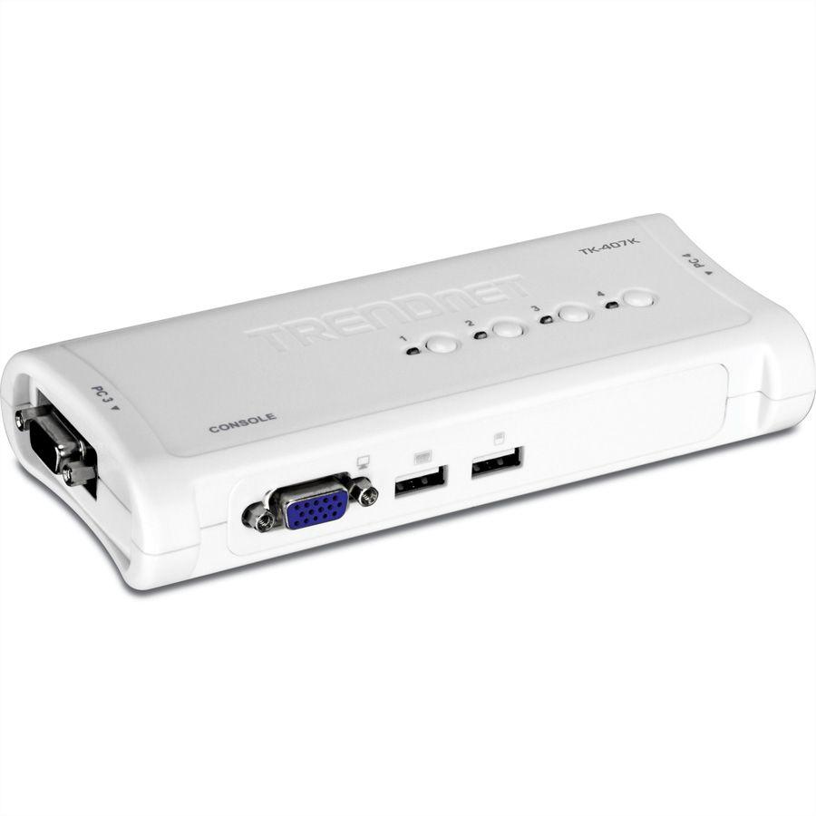 KVM switch - VGA / USB - TrendNet