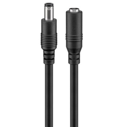 Image of 2.5 mm DC extension cable Cable for power supply - Quality4All