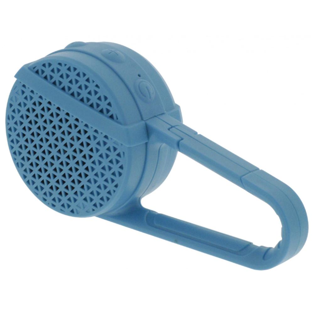 Image of Draagbare Bluetooth©-speaker met clip 3 W blauw - Sweex
