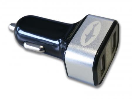 Image of Reekin USB Dual CAR Charger 3.1A (mit Ampere Anzeige)