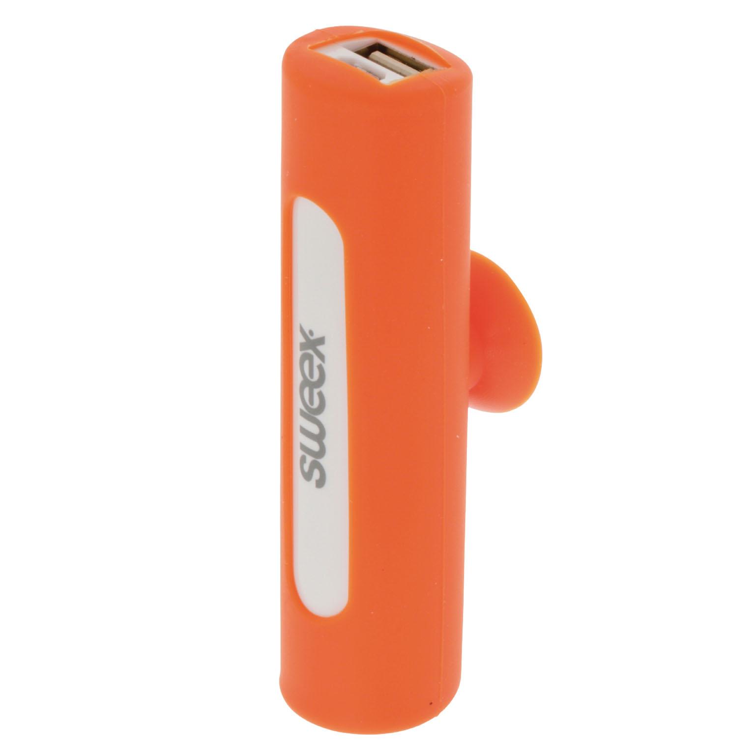 Image of Portable Power Bank 2500 mAh USB Oranje - Sweex