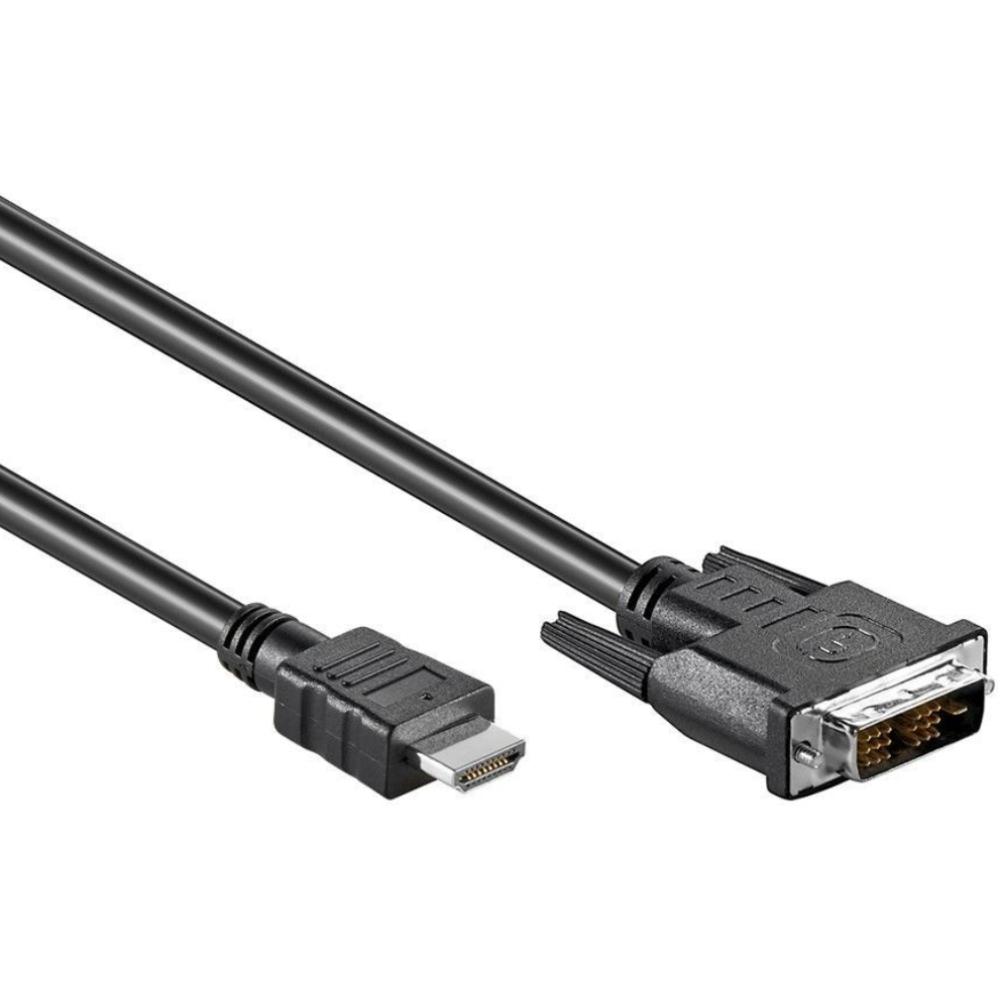 Image of HDMI - DVI kabel - 5 meter - Goobay