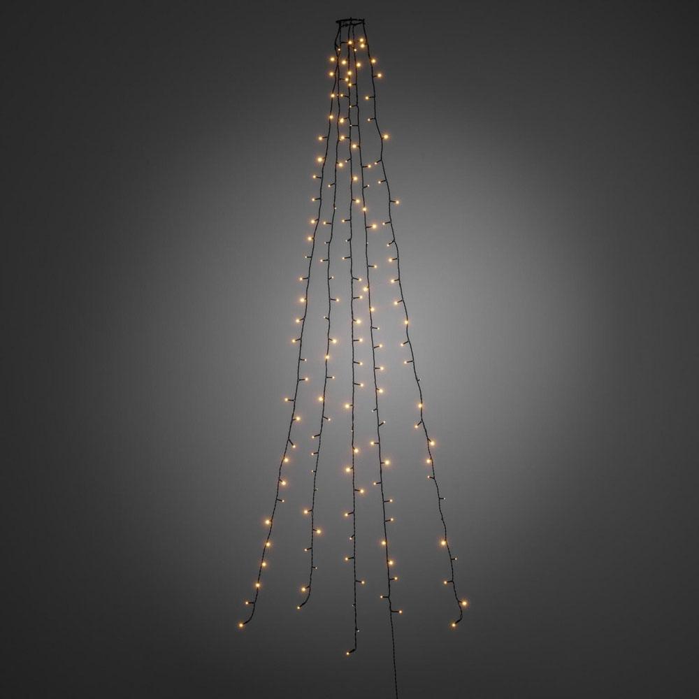 Lichtmantel - led kerstverlichting binnen - 250 lampjes - 3 meter - extra warm wit