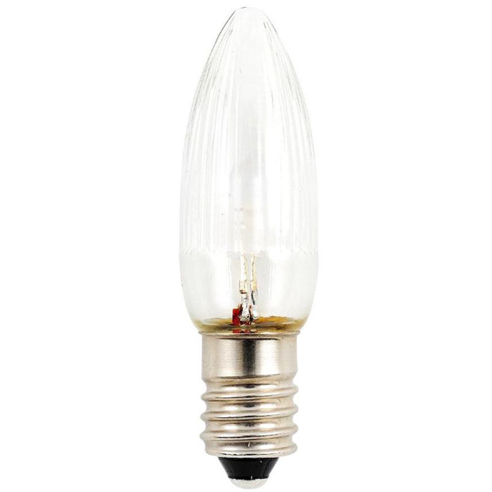 Reserve kerstlampje - E10 - 1 stuk - 6 volt - warm wit