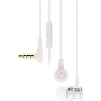 Image of Headset In-Ear 3.5 mm Bedraad Ingebouwde Microfoon Zilver - Mobilize