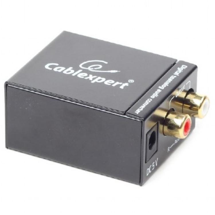 Optische audio omvormer - Optisch / coaxiaal naar tulp - Cablexpert