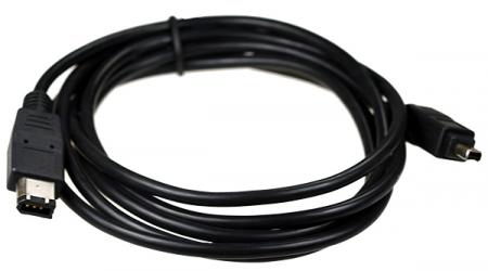 Image of Firewire IEEE 1394 cable 6P/4P 15ft length - Quality4All