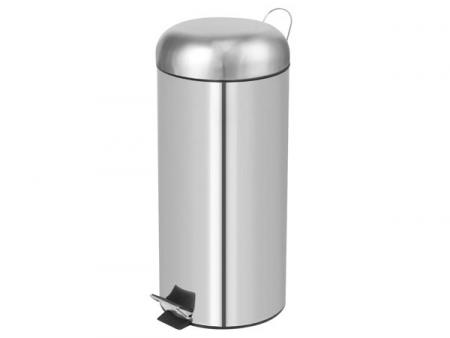 Image of Pedaalemmer - Rond - 30 L - Inox