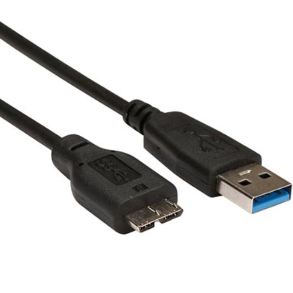 Image of USB 3.0 A-PLUG NAAR MICRO-USB 3.0 B-PLUG / KOPER / BASIS / 1.8?m / VER