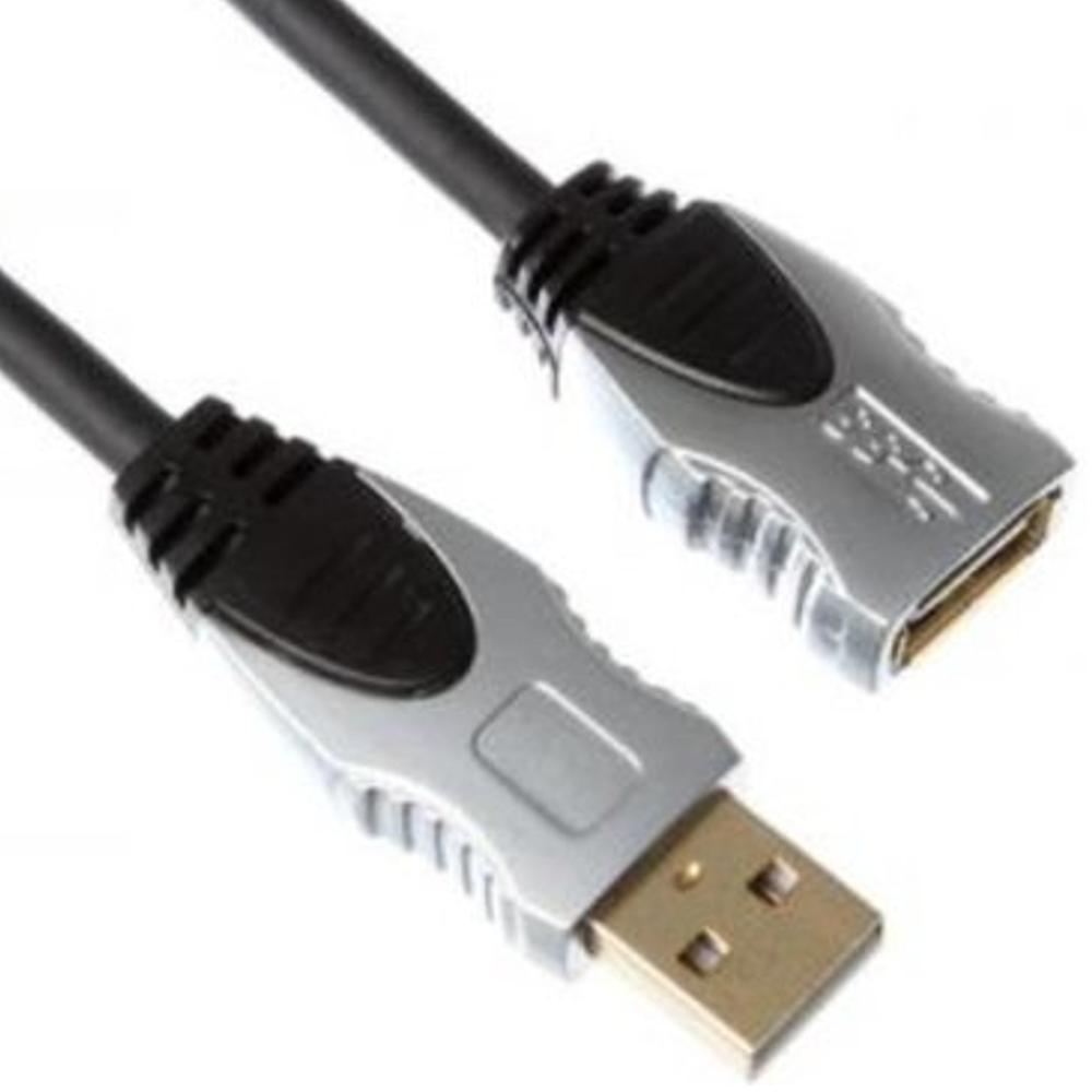 Image of Usb Kabel 2.0 - A Plug Naar A Plug/ Professioneel / 2.5m