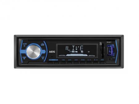 Image of AEG Autoradio mit Bluetooth USB & Card Reader AR 4030 (schwarz)