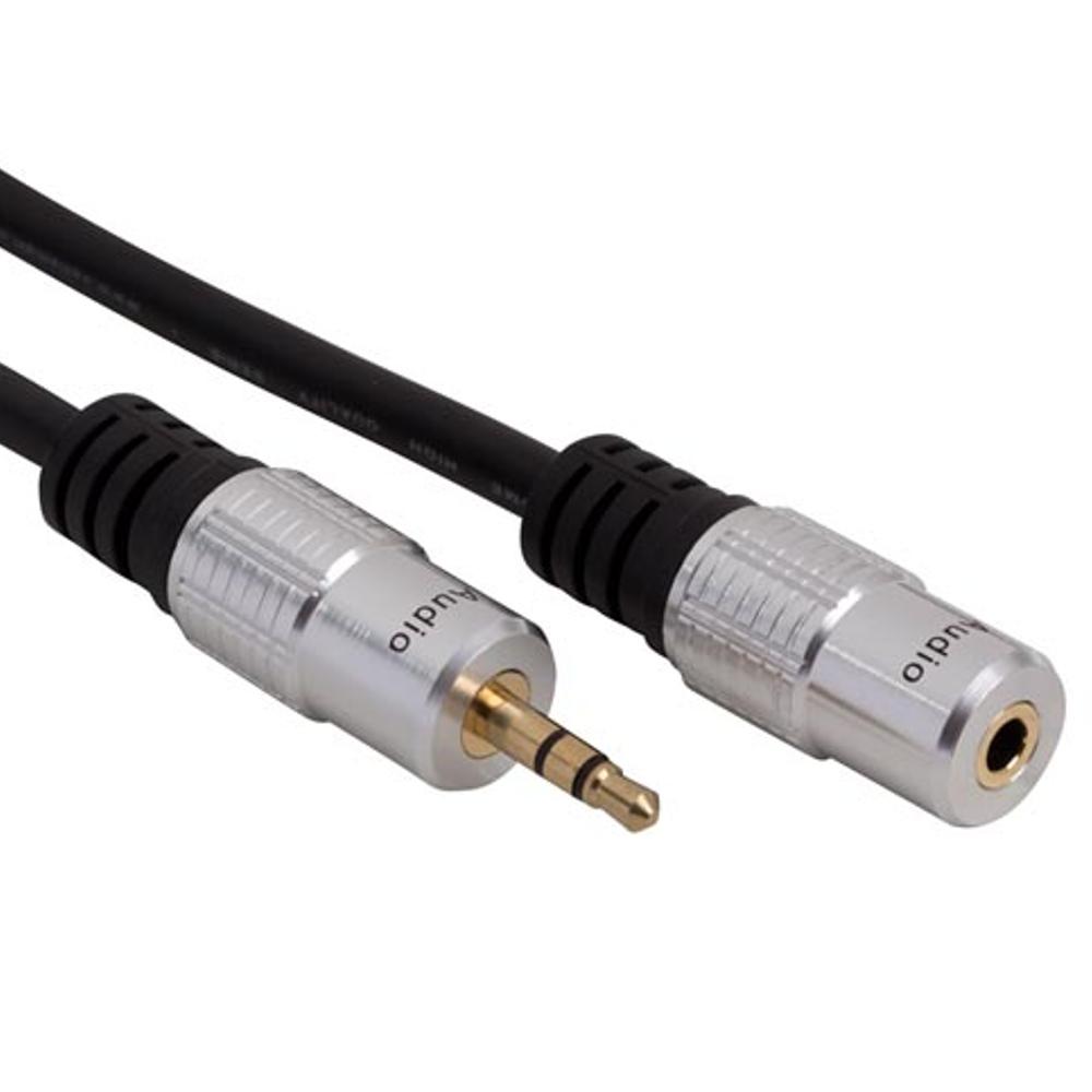 Image of STEREOPLUG 3.5 mm NAAR STEREOJACK 3.5 mm / STANDAARD / 1.5 m / M-V / V