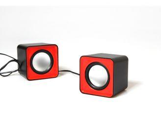 Image of Media-Tech 6W stereo speakers USB rood - Media-tech