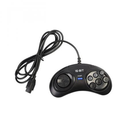 Image of Under Control Sega Megadrive Controller Black - Under Control