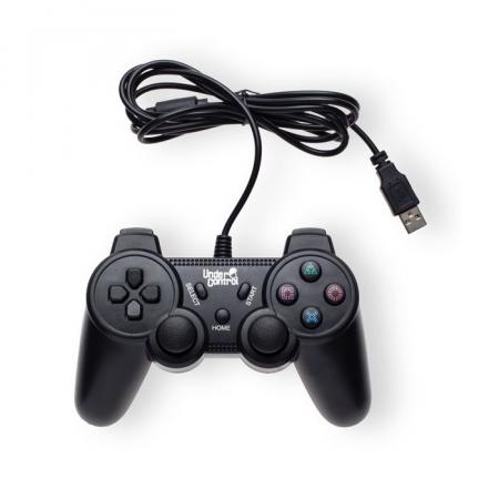 Image of Under Control Bedrade Playstation 3 Controller Zwart - Under Control