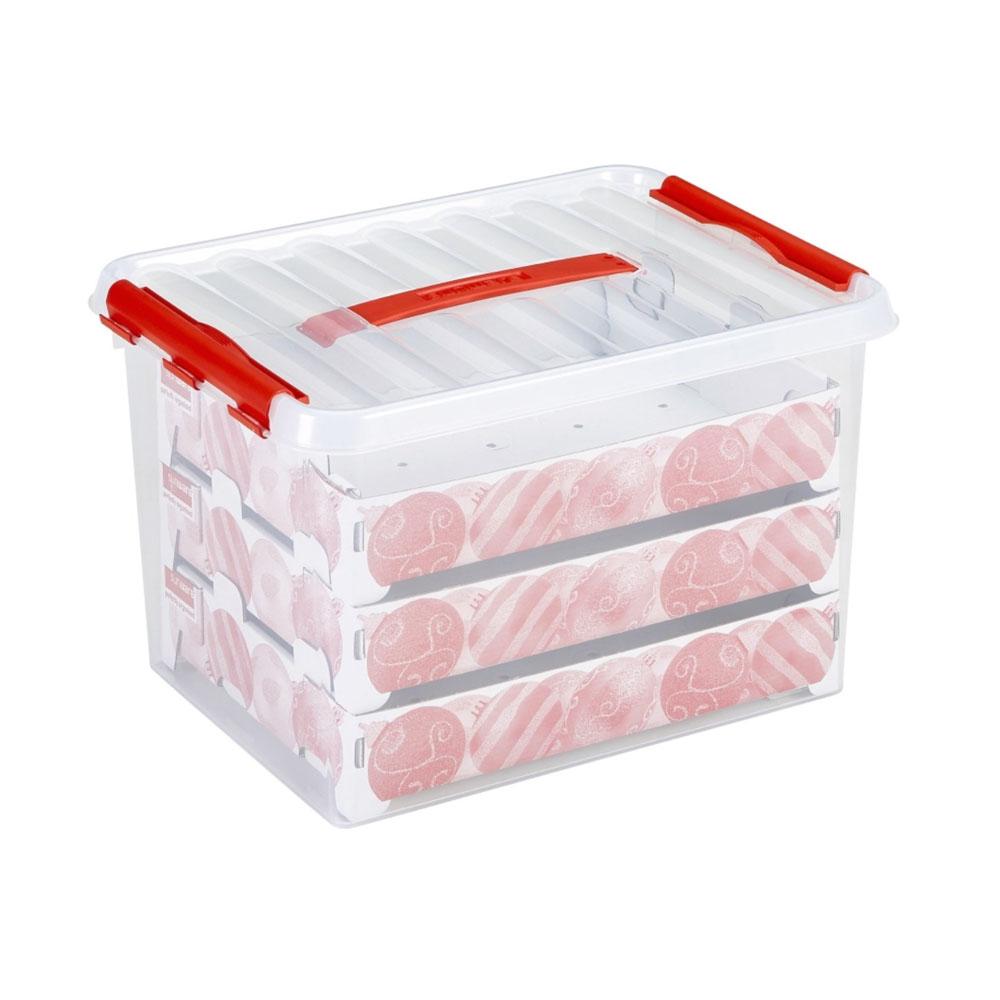 Kerstballen opbergbox - Q-LINE