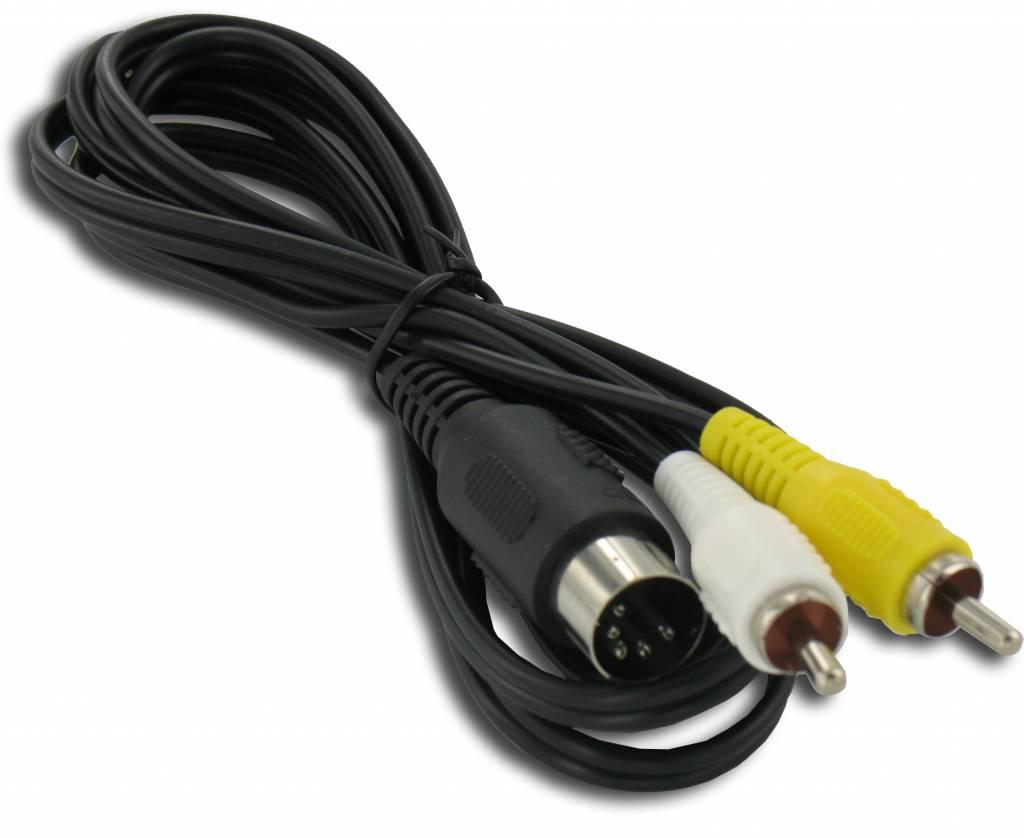 AV kabel voor Sega Mega Drive 1 , Commodore 64