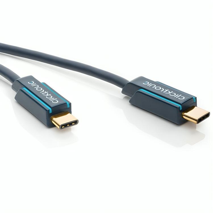 USB C naar USB C kabel - Clicktronic