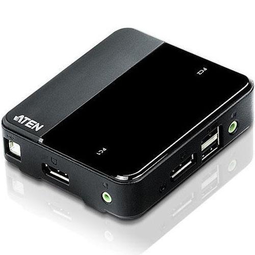 KVM switch - DisplayPort / USB / Jack - Aten