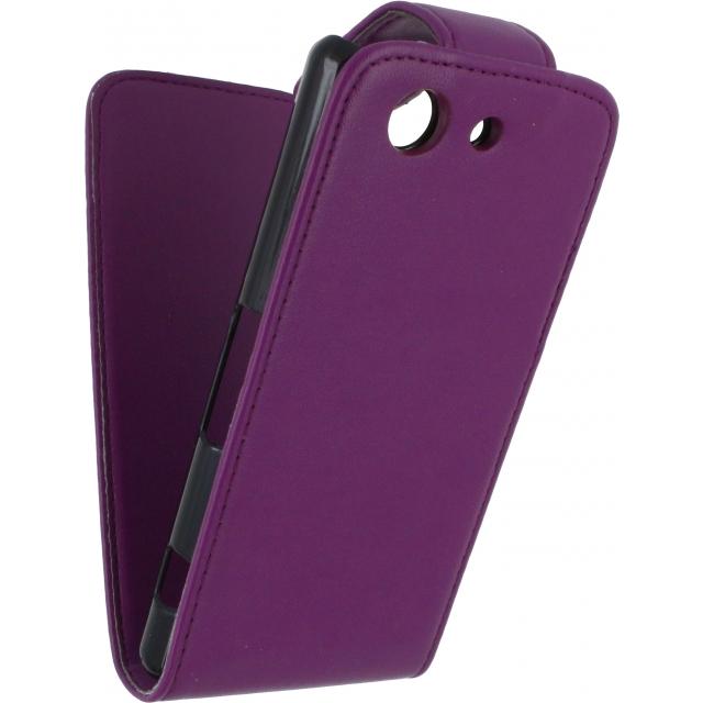 Xccess Flip Case Sony Xperia Z3 Compact Purple - Xccess
