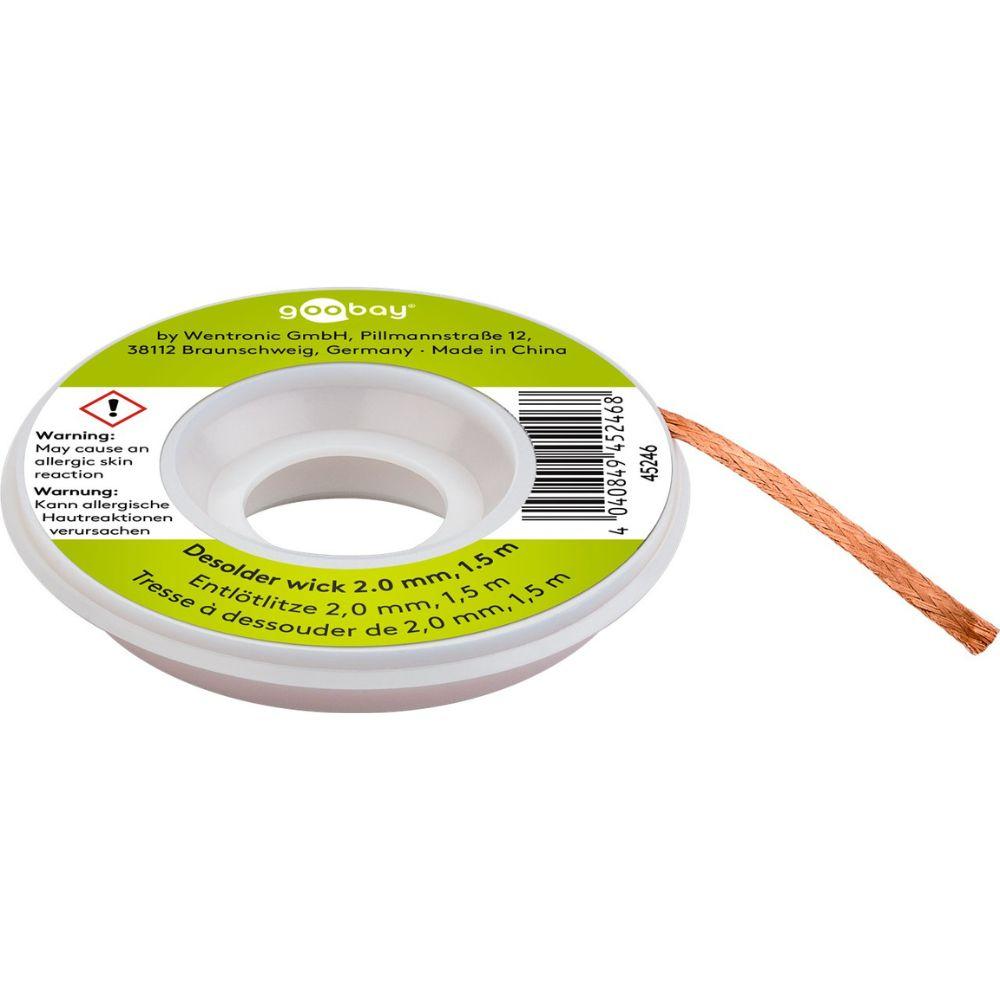 Entlötkolbenband 1,27 mm - Fixpoint