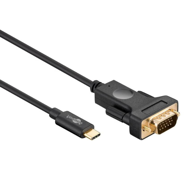USB C naar VGA kabel - Delock