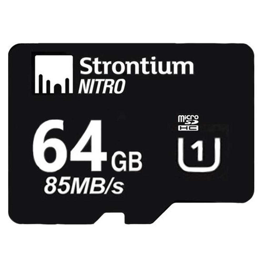 Micro SDXC geheugenkaart - 64 GB - Strontium