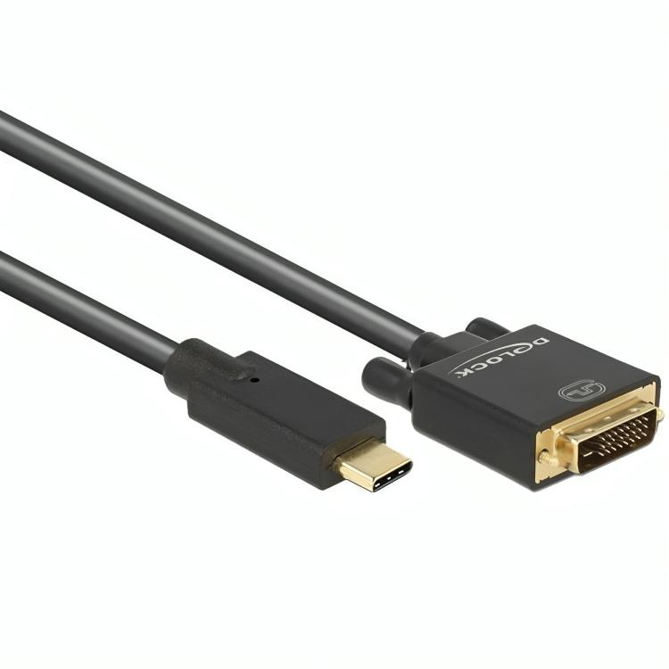 DVI-D naar USB C kabel - Delock