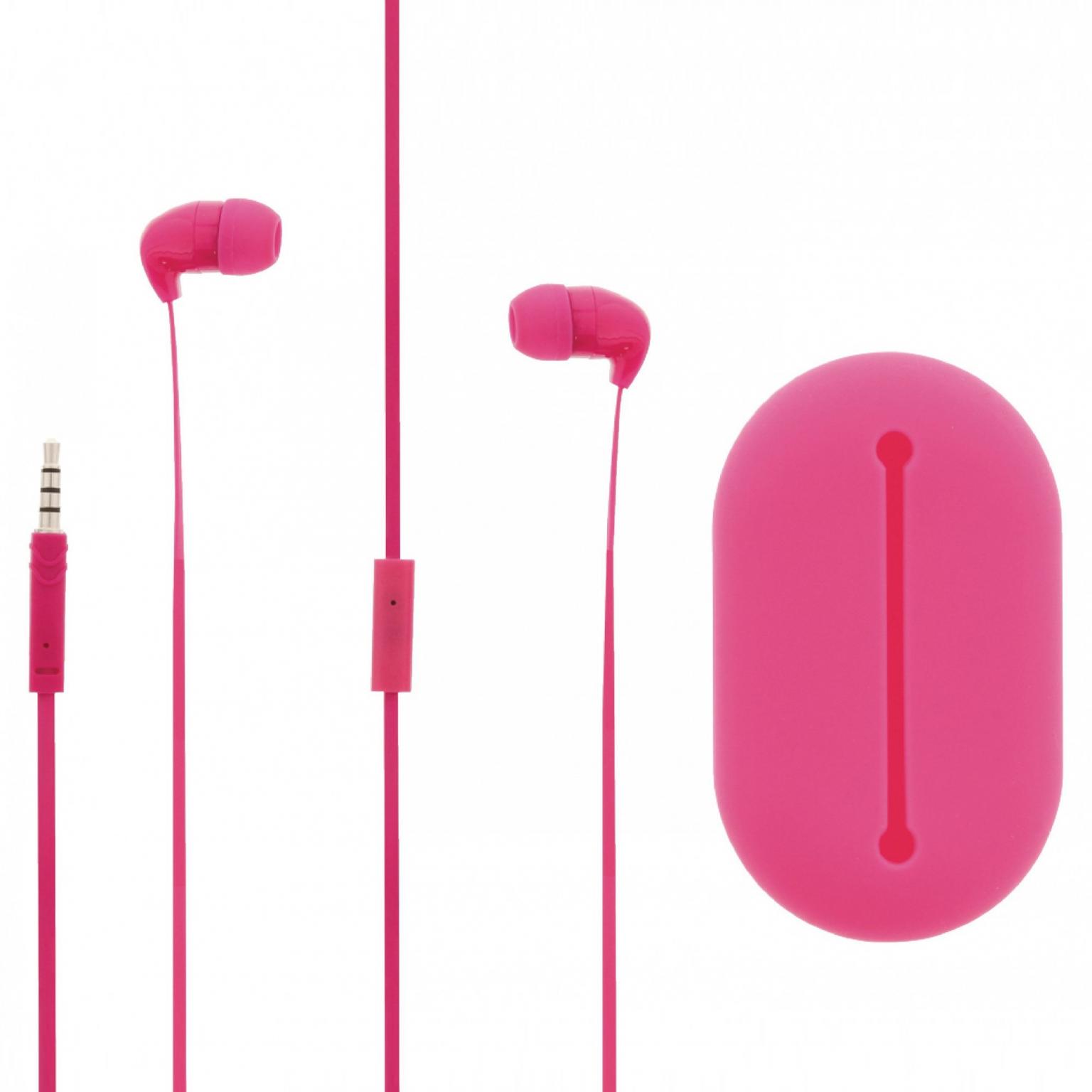 Headset Platte Kabel In-Ear 3.5 mm Bedraad Ingebouwde Microfoon 120 c - Sweex