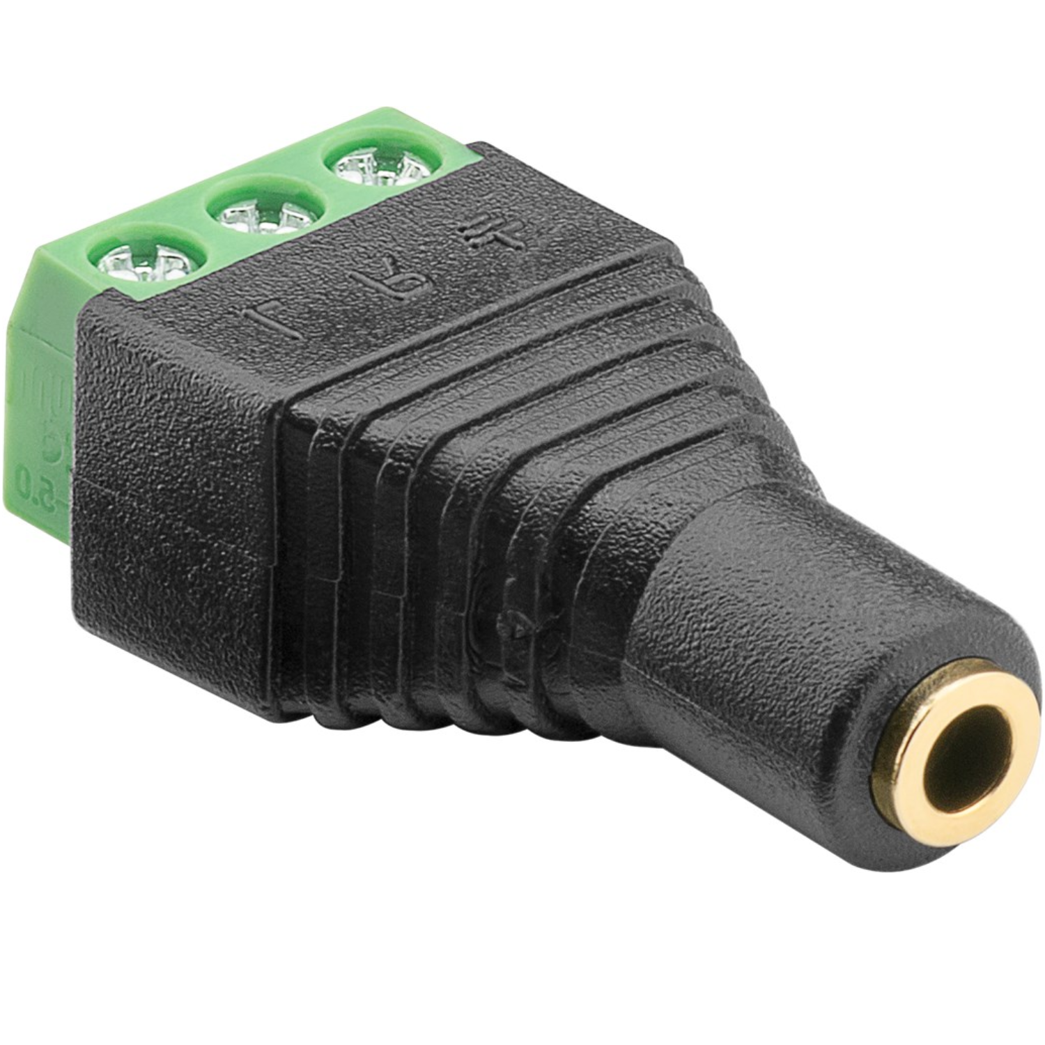Klinkenanschlussklemme 3-polig - 10 Stück - 3,5 mm Buchse