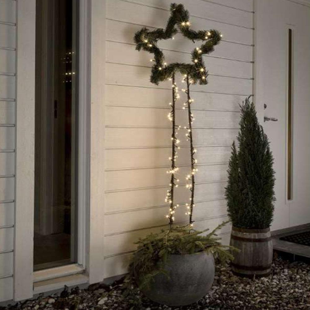 Led Kerstboomverlichting - 100 lampjes - 6.9 meter - warm wit