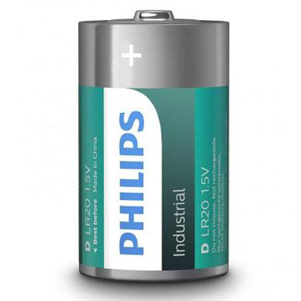 D batterij - Alkaline - Philips