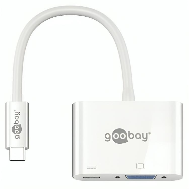 USB C naar VGA adapter omvormer - Goobay