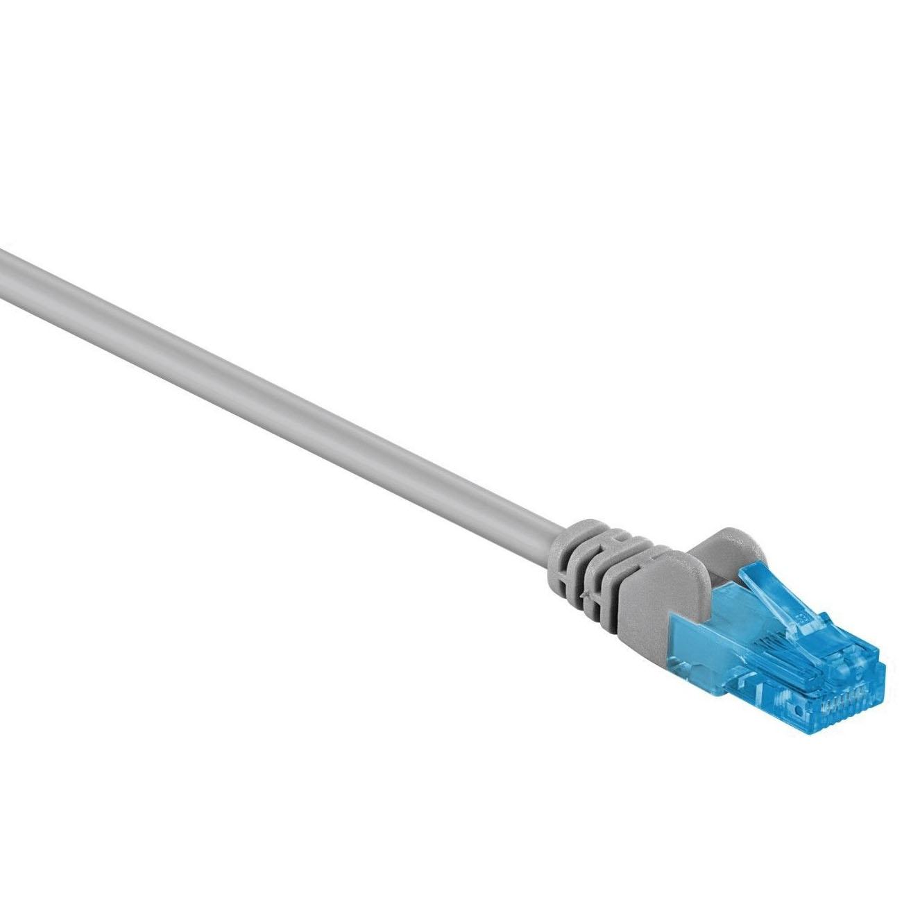 U/UTP Cat 6a - 10 meter - Grijs - Goobay