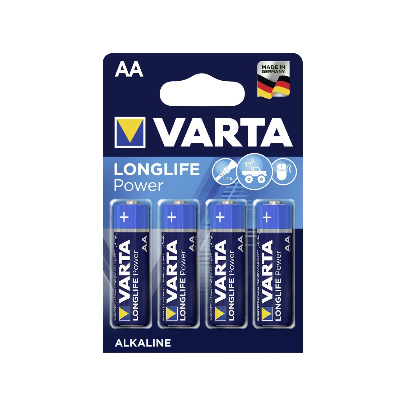20x4 Varta High Energy Mignon AA LR 6 VPE binnenverpakking - Varta