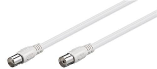 Antennenkabel (Klasse A, >85 dB), 2x geschirmt Koaxial Stecker > Koaxi
