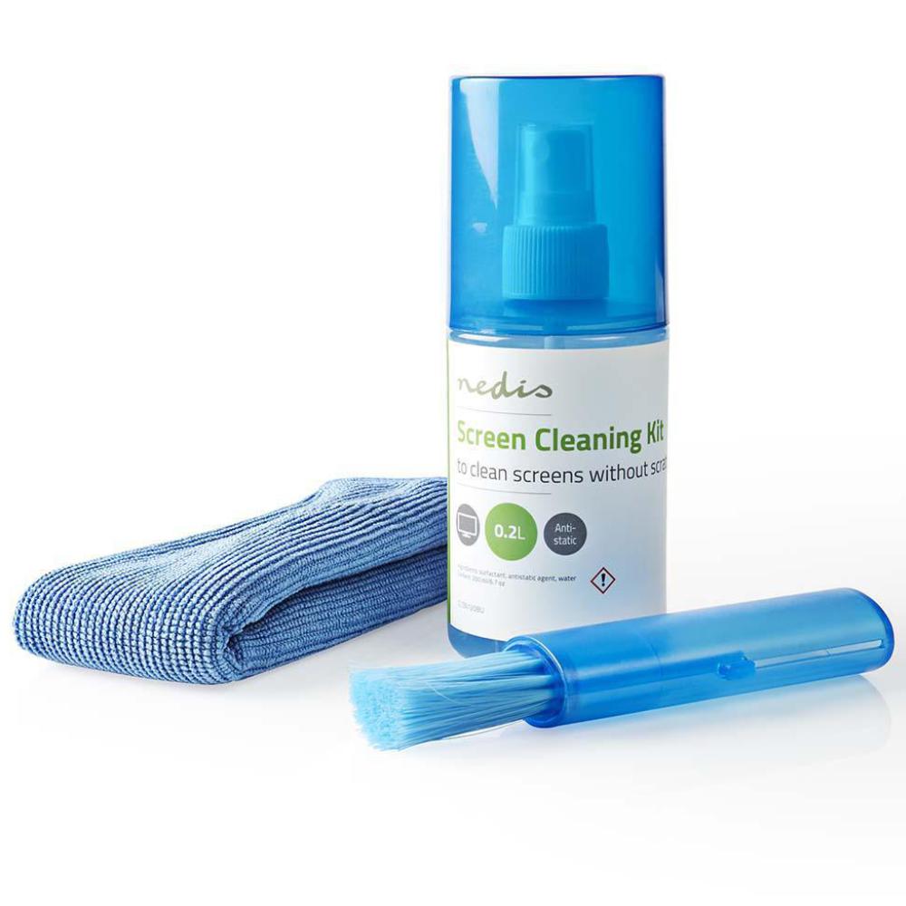 Schermreiniging - Spray - 200 ml - Nedis