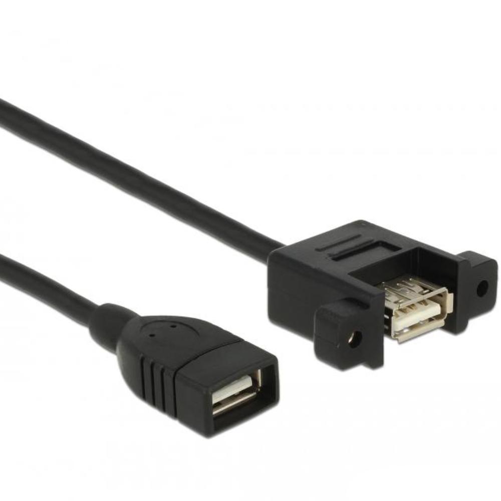 Delock Kabel USB 2.0 Typ-A Buchse > USB 2.0 Typ-A Buchse vo - Delock