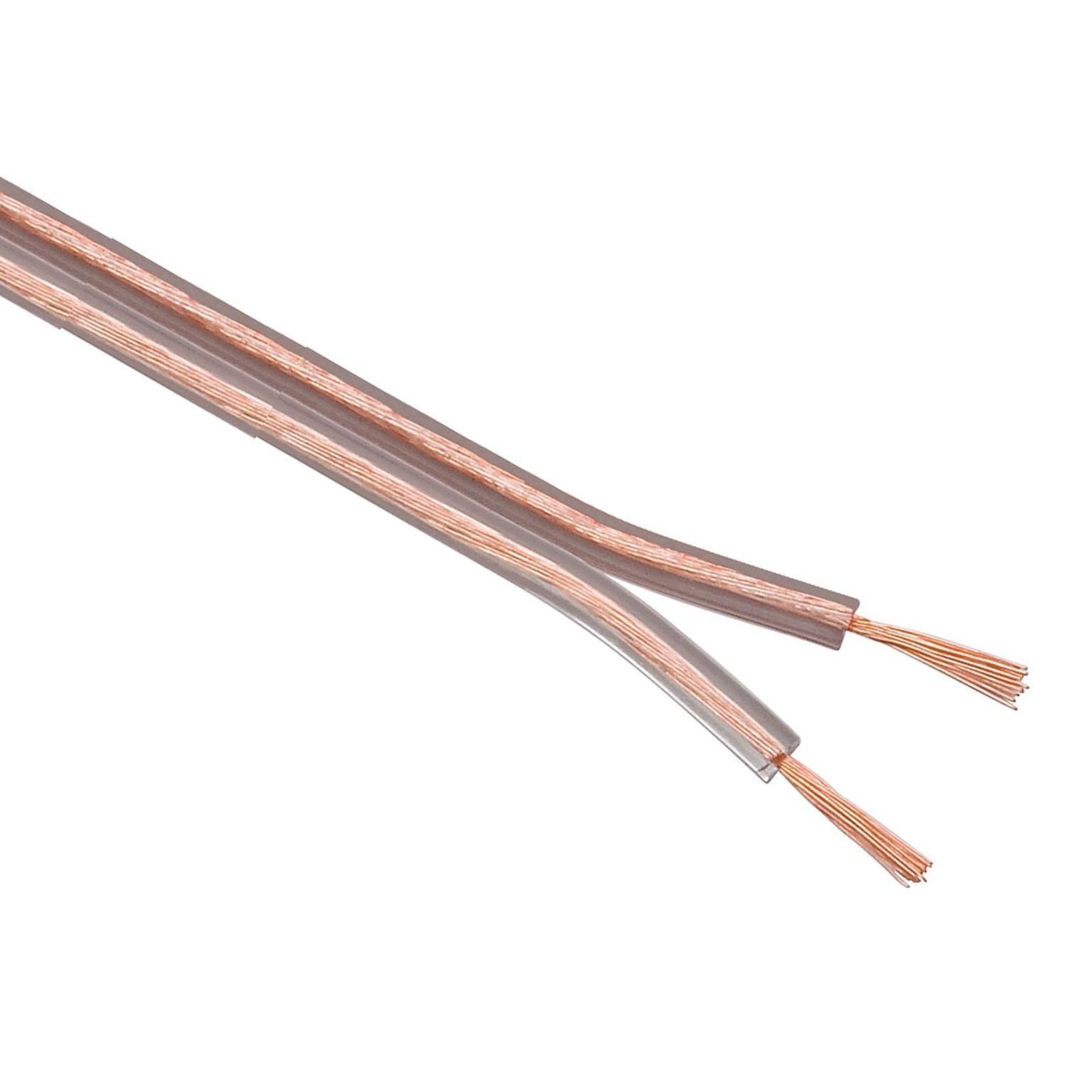 Luidspreker kabel - per meter - 0.75 mm² - Goobay