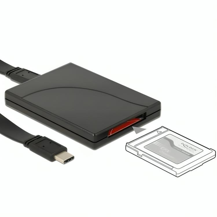 USB 3.1 kaartlezer - Zwart - Delock