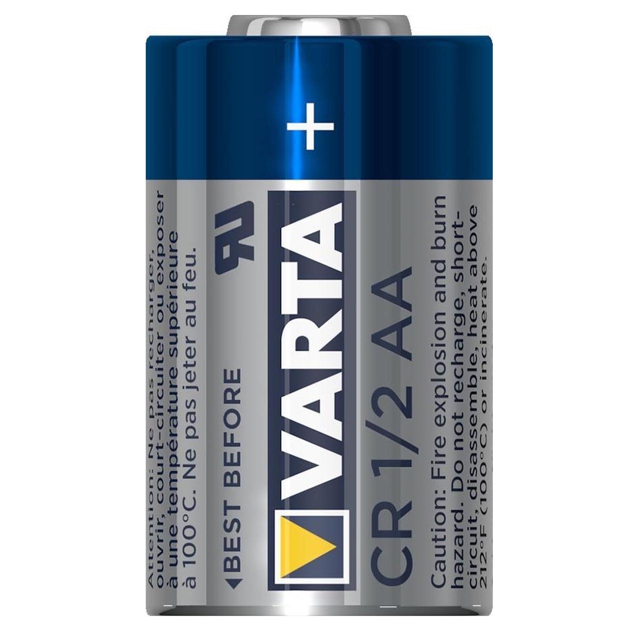 1/2 AA batterij - Lithium - Varta