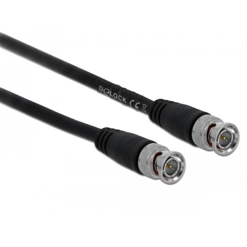 DELOCK 80083 - Videokabel, BNC Stecker, 3m