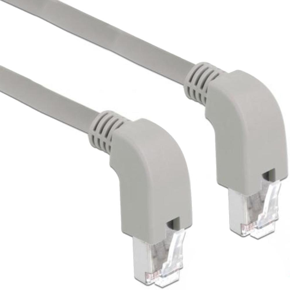 S-FTP Cat 6a - 0,5 Meter - Grau - Delock