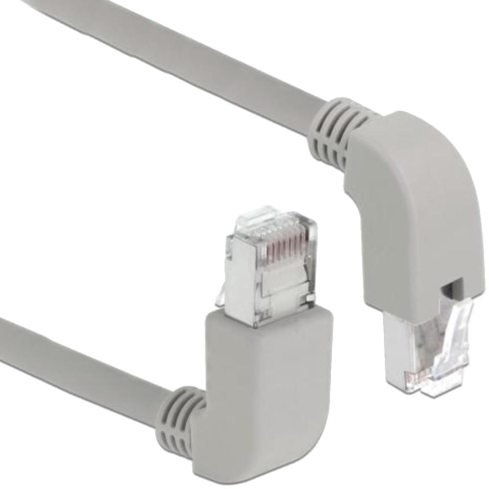 S-FTP Cat 6a - 1 Meter - Grau - Delock