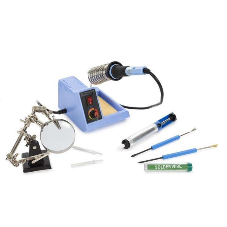 SET MET SOLDEERSTATION MET INSTELBARE TEMPERATUUR - 48 W - 150-480 C - Velleman