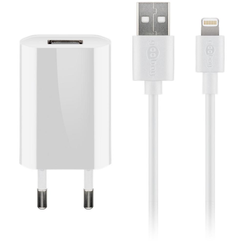 USB Lightning oplader - 1.000 mA - Goobay